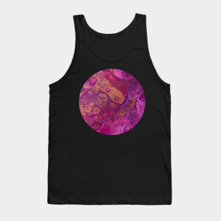 Pink Passion / Acrylic Pouring Tank Top